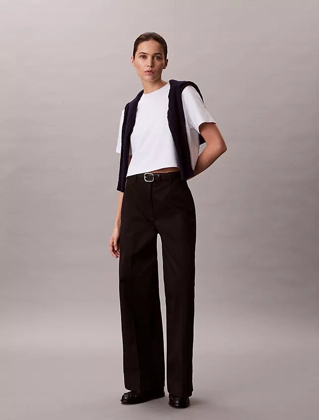 Weite Chino-Hose Weite Chino-Hose