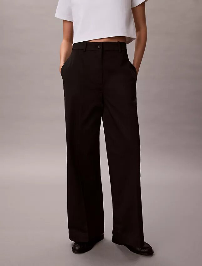Weite Chino-Hose Weite Chino-Hose