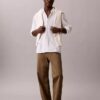 Weite Cotton Stretch-Hose