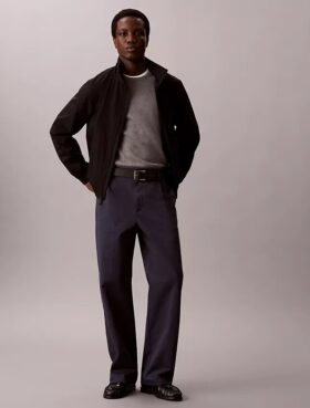 Weite Cotton Stretch-Hose