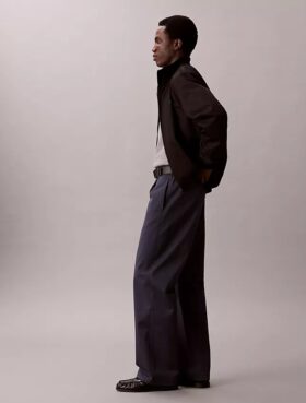 Weite Cotton Stretch-Hose