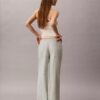 Weite Hose aus Leinenmischung mit Kordelzug Weite Hose aus Leinenmischung mit Kordelzug