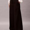 Weite Hose aus Wollgabardine Weite Hose aus Wollgabardine