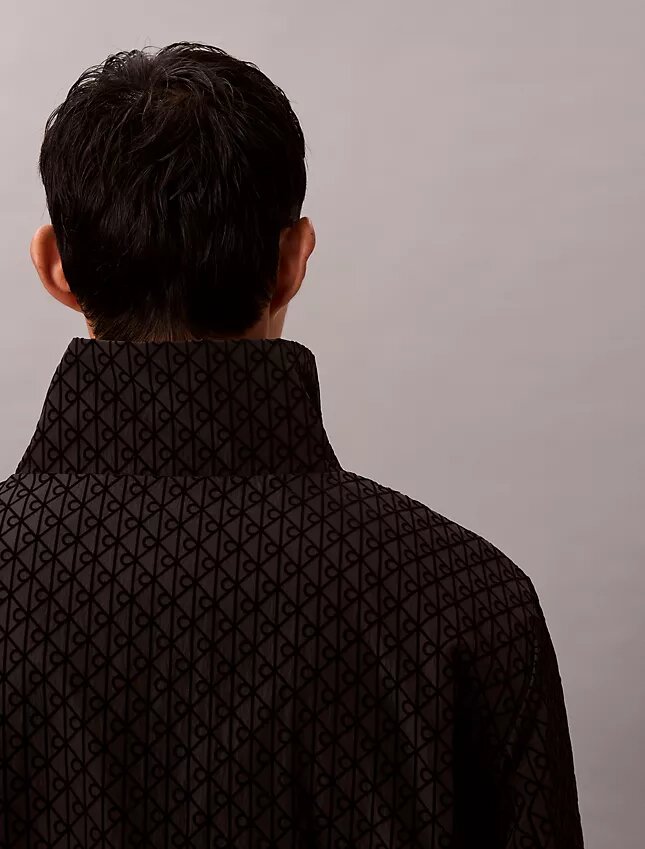 Wendbare Jacke mit durchgehendem Emblem-Logo Wendbare Jacke mit durchgehendem Emblem-Logo