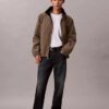 Wendbare Jacke mit durchgehendem Emblem-Logo Wendbare Jacke mit durchgehendem Emblem-Logo