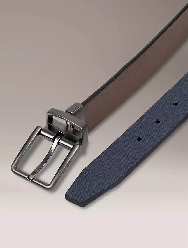 Wendegürtel aus Saffiano-Leder Wendegürtel aus Saffiano-Leder
