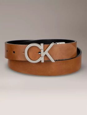 Wendegürtel mit Monogram-Logo-Plakette