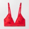 Zum chinesischen Neujahr: Leicht gefütterter Triangel-Bralette Zum chinesischen Neujahr: Leicht gefütterter Triangel-Bralette