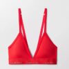 Zum chinesischen Neujahr: Leicht gefütterter Triangel-Bralette Zum chinesischen Neujahr: Leicht gefütterter Triangel-Bralette