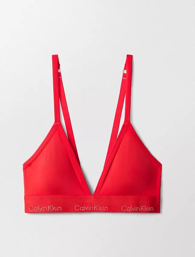Zum chinesischen Neujahr: Leicht gefütterter Triangel-Bralette Zum chinesischen Neujahr: Leicht gefütterter Triangel-Bralette