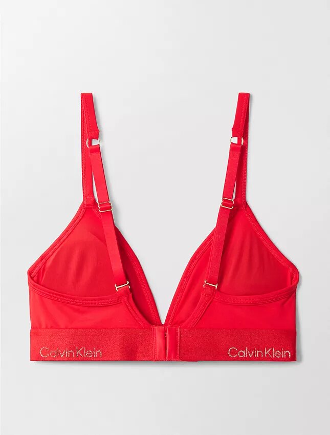 Zum chinesischen Neujahr: Leicht gefütterter Triangel-Bralette Zum chinesischen Neujahr: Leicht gefütterter Triangel-Bralette