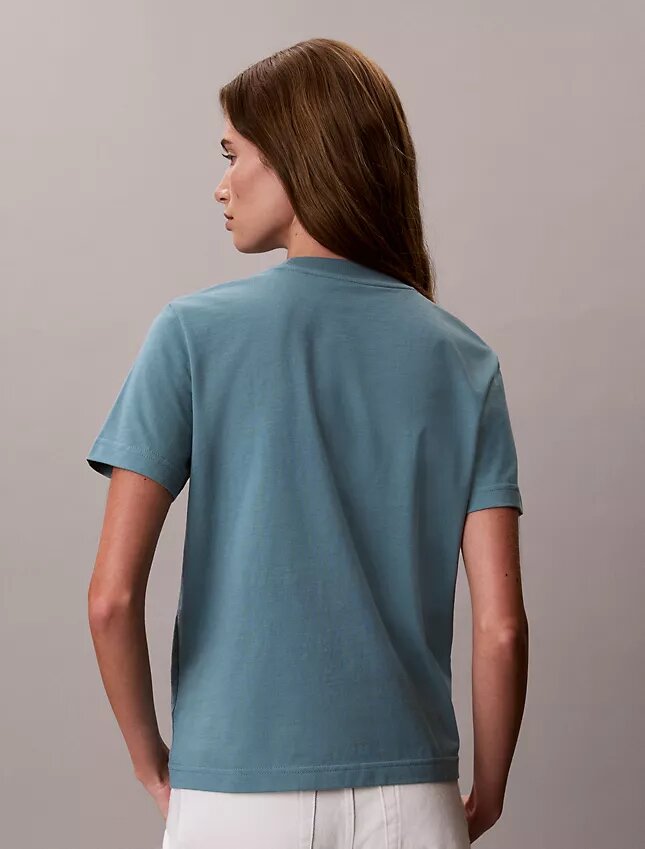 Zweifarbiges Monologo Classic T-Shirt Zweifarbiges Monologo Classic T-Shirt